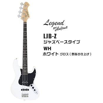 Amazon | ベース 初心者セット 7点 Legend LJB-Z ホワイト